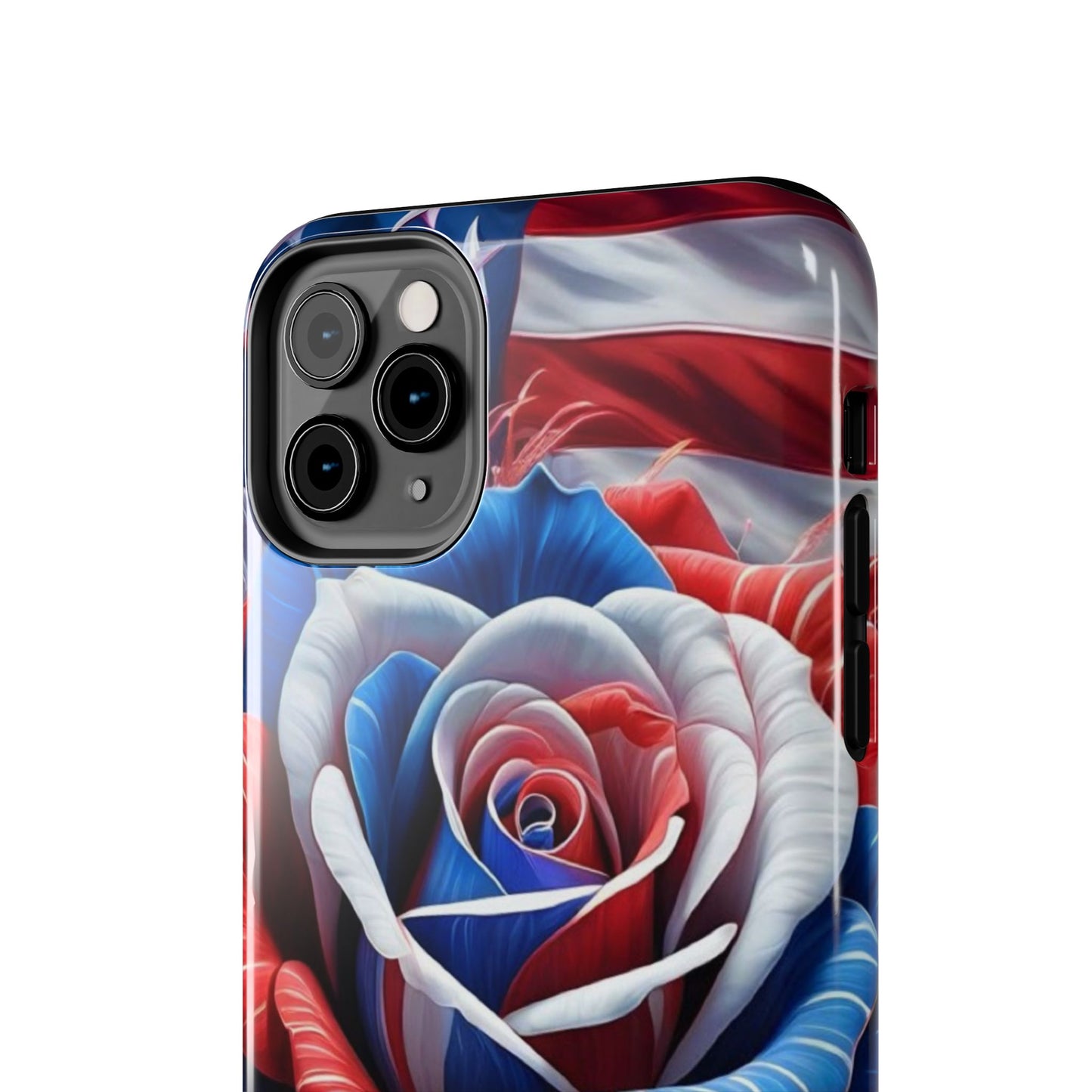 Freedom Rose patriotic Phone Case iPhone compatible models 11-16