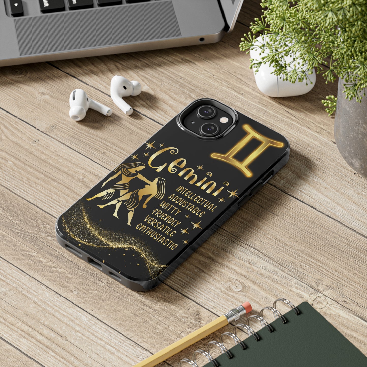 Gemini traits Tough iPhone Case iPhone 15 accessories