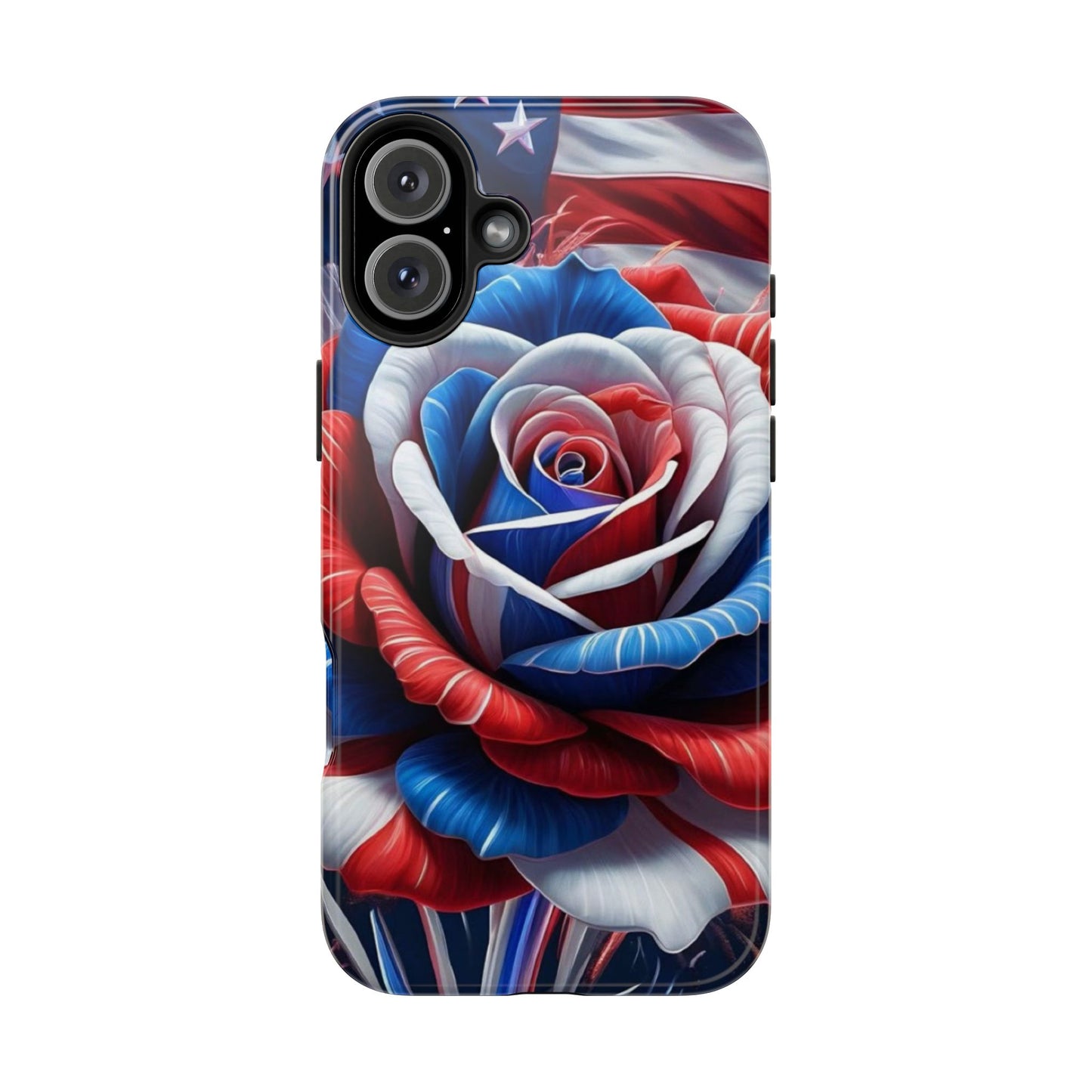 Freedom Rose patriotic Phone Case iPhone compatible models 11-16