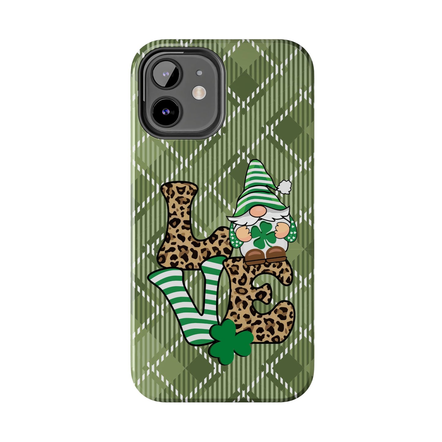 Cute St. patty's day-Gnome Phone Case- Irish Love