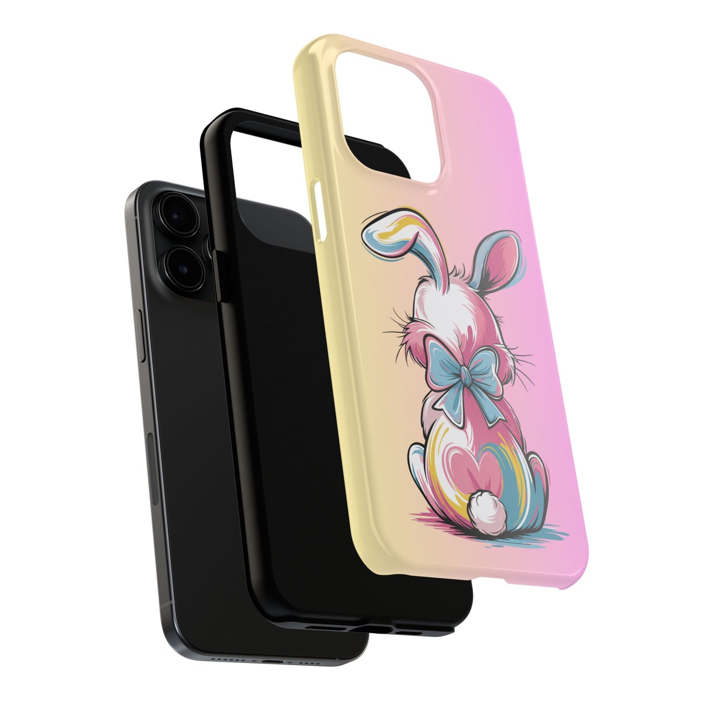 Pastel cotton tail Spring Phone Case iPhone compatible