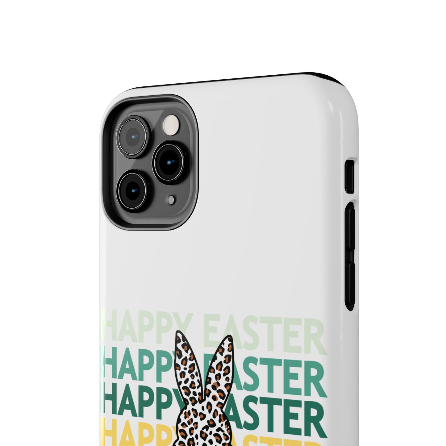 Happy Easter leopard print Spring Phone Case iPhone compatible