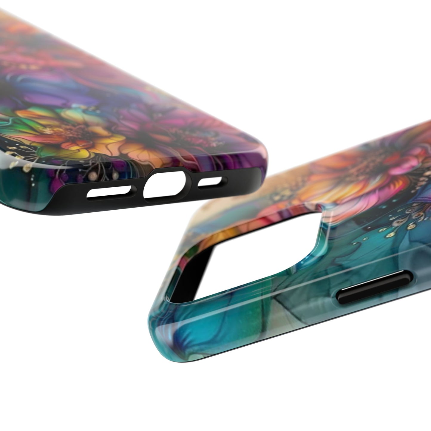 Watercolor Blooms iPhone Case