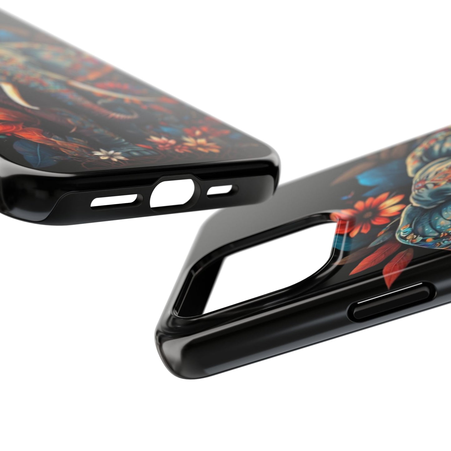Autumn Elephant Bliss unique phone case- iPhone compatible