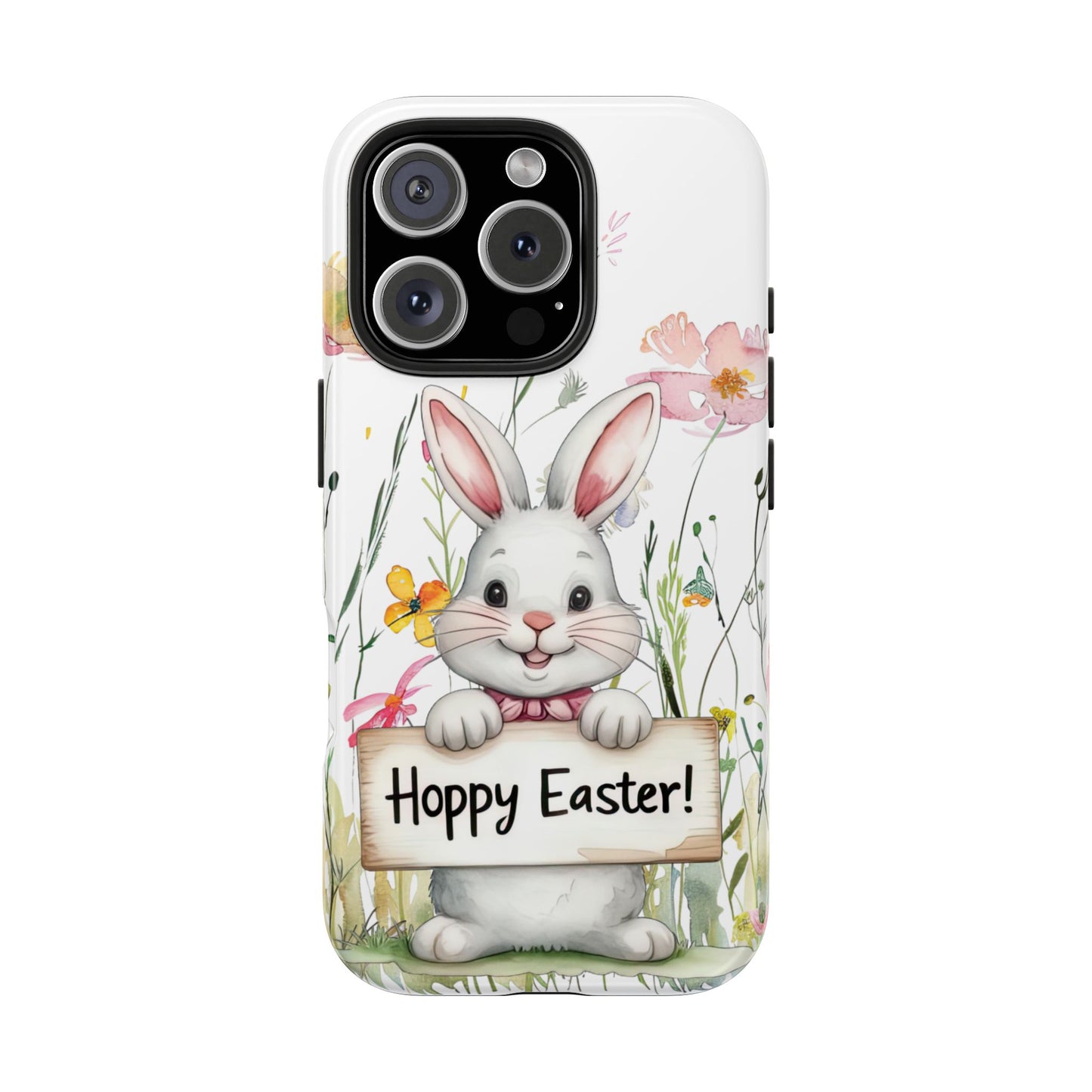 Spring hoppy Easter bunny Phone Case iPhone compatible