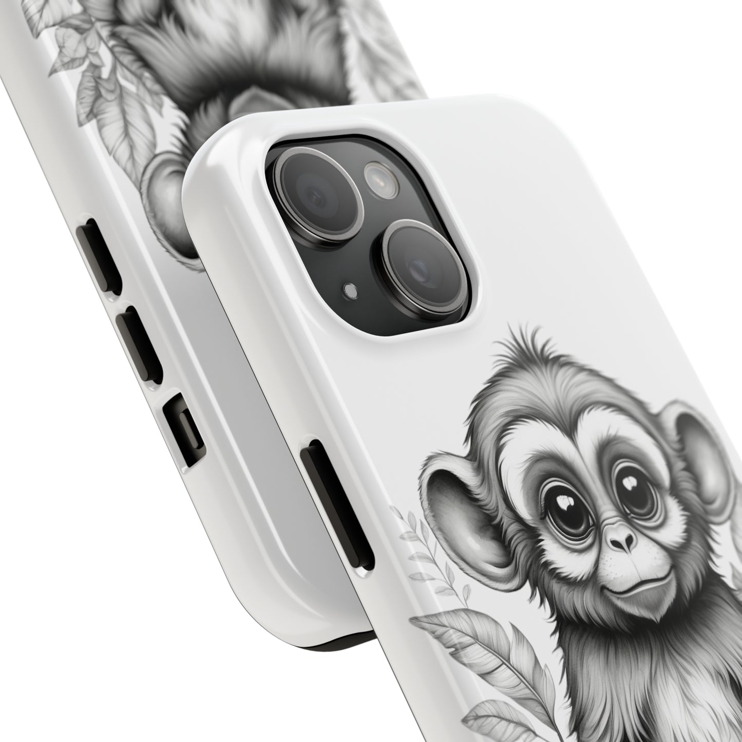 Monkey sketch art phone case iPhone accessories