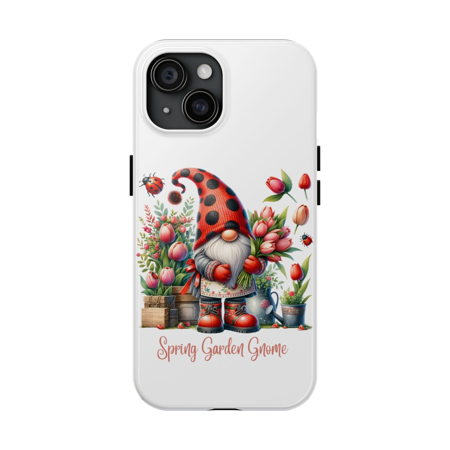 Spring garden Gnome Phone Case for iPhones