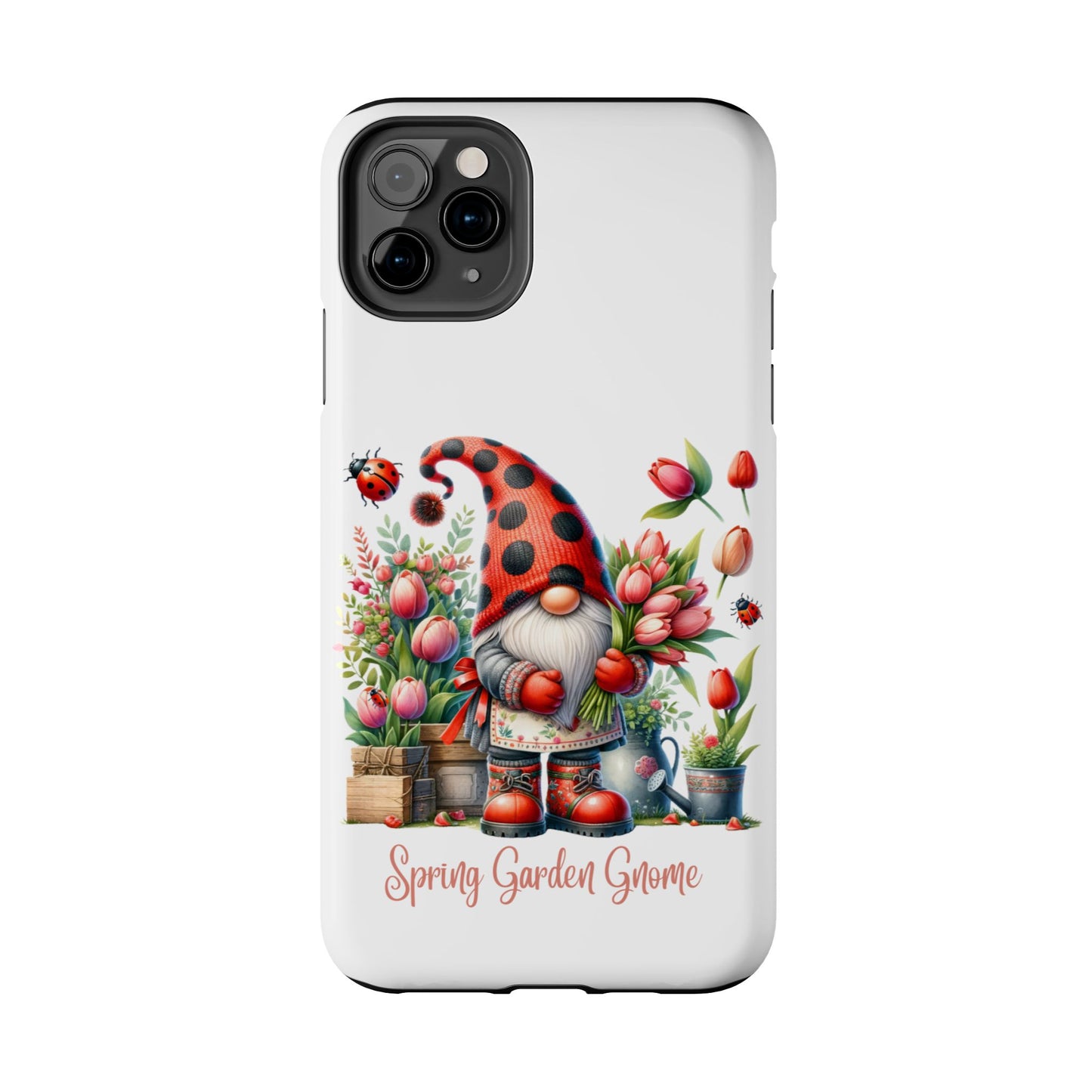 Spring garden Gnome Phone Case for iPhones