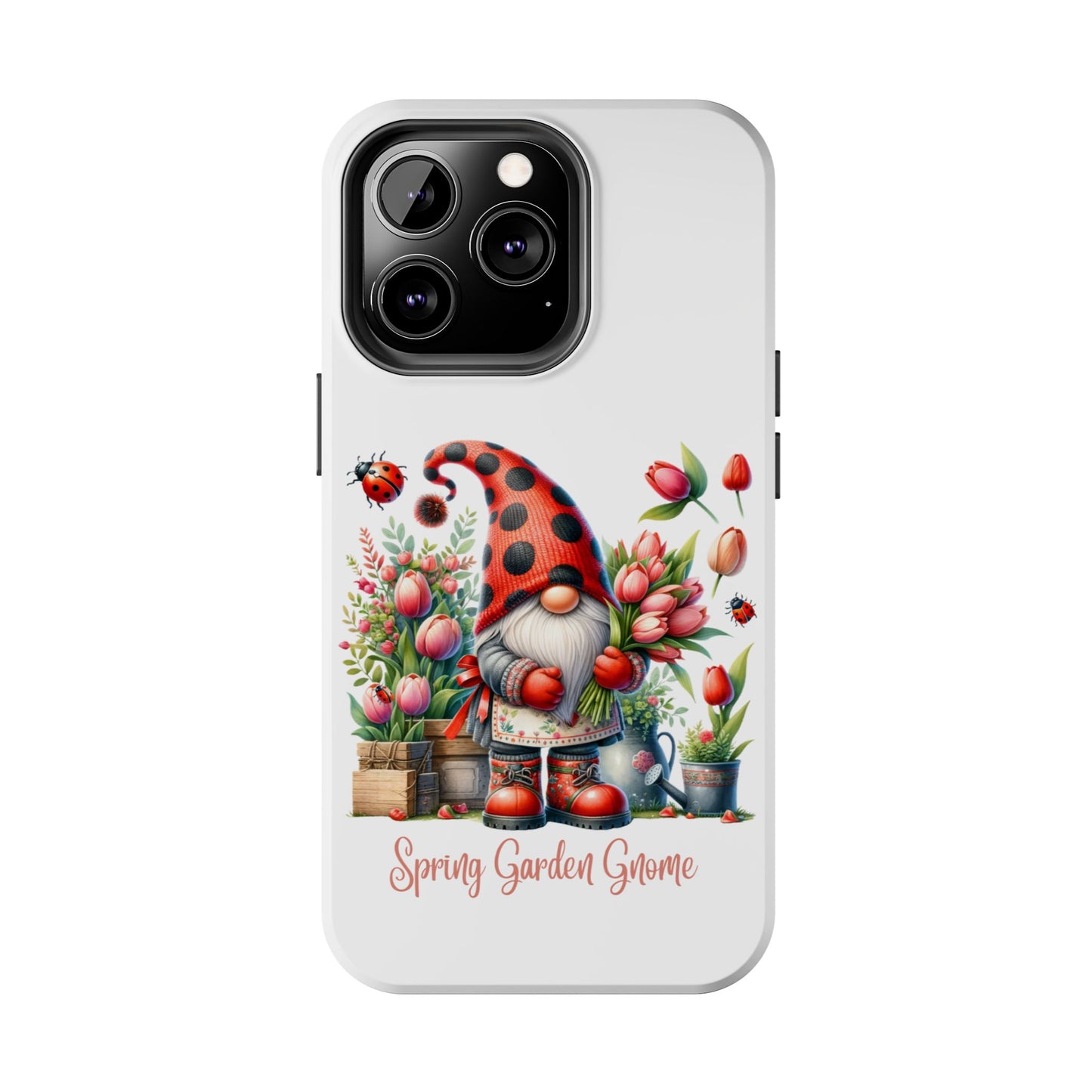 Spring garden Gnome Phone Case for iPhones