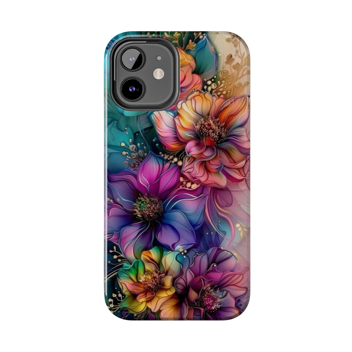 Watercolor Blooms iPhone Case