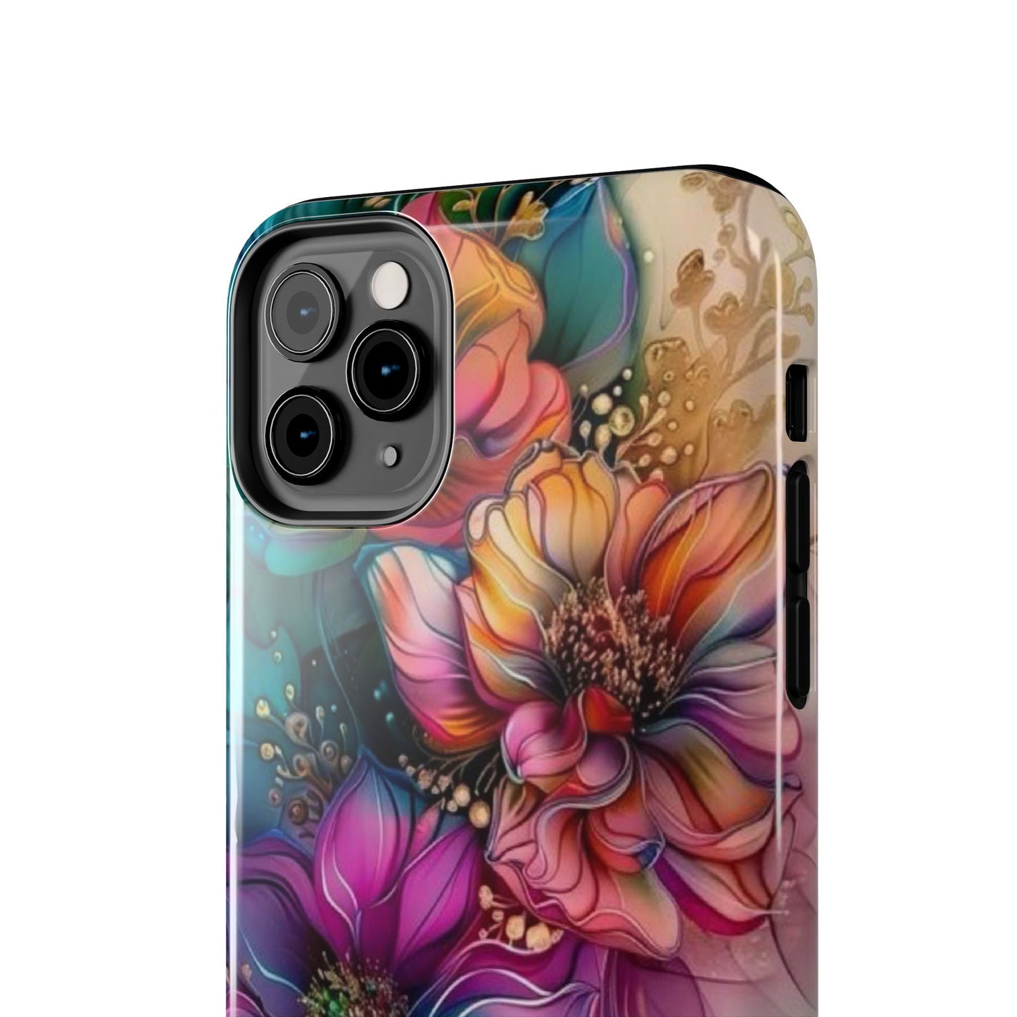 Watercolor Blooms iPhone Case