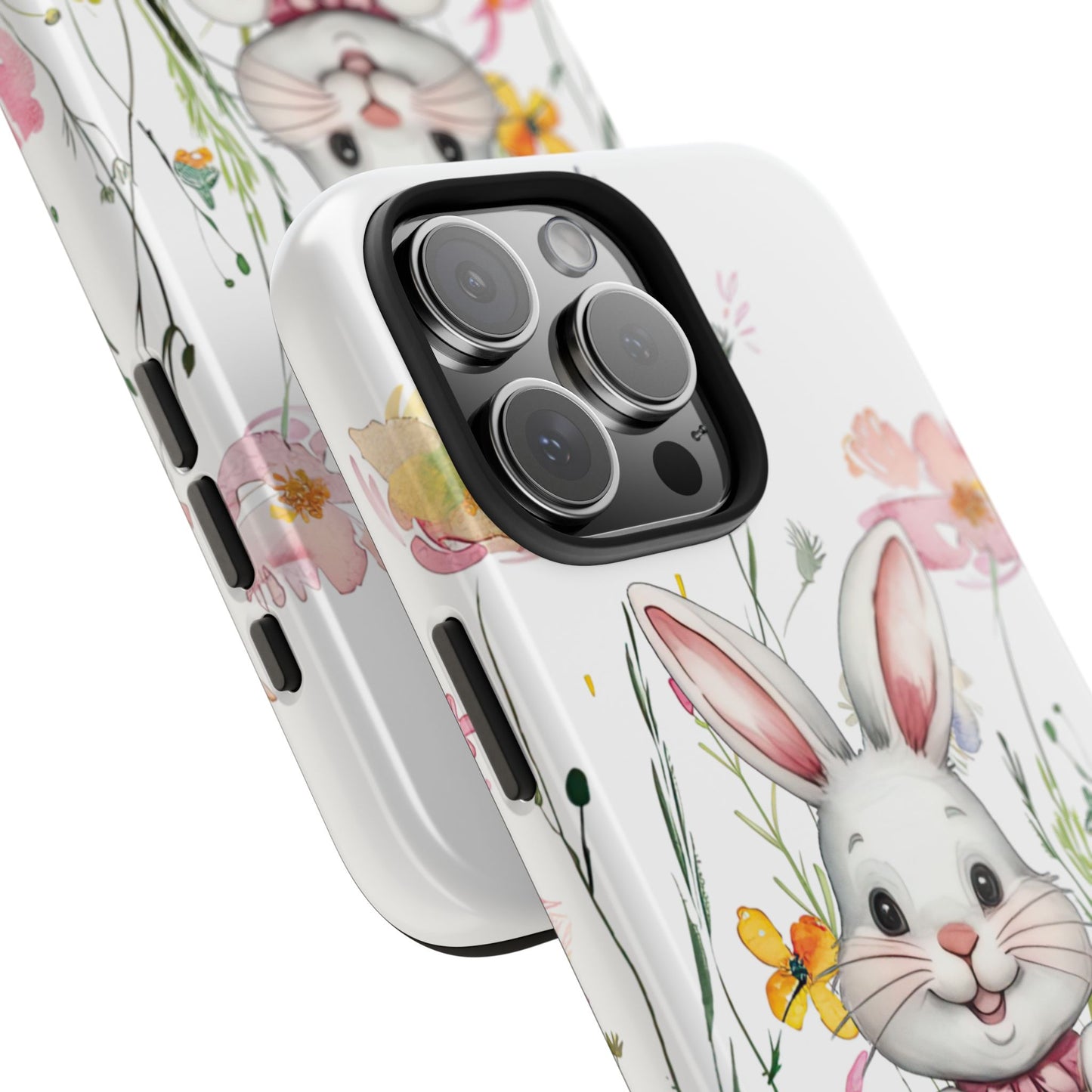 Spring hoppy Easter bunny Phone Case iPhone compatible