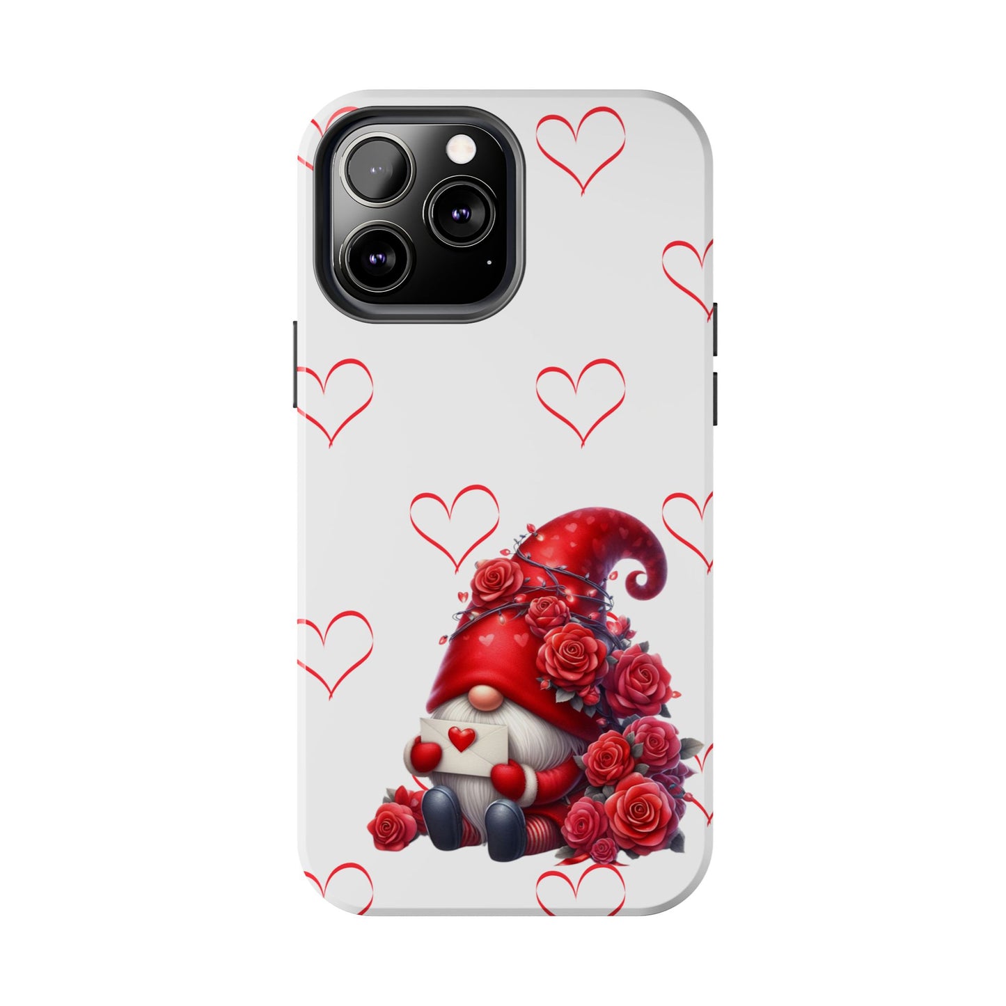 Love letter Gnome-Valentines day iPhone case- Romantic & stylish design
