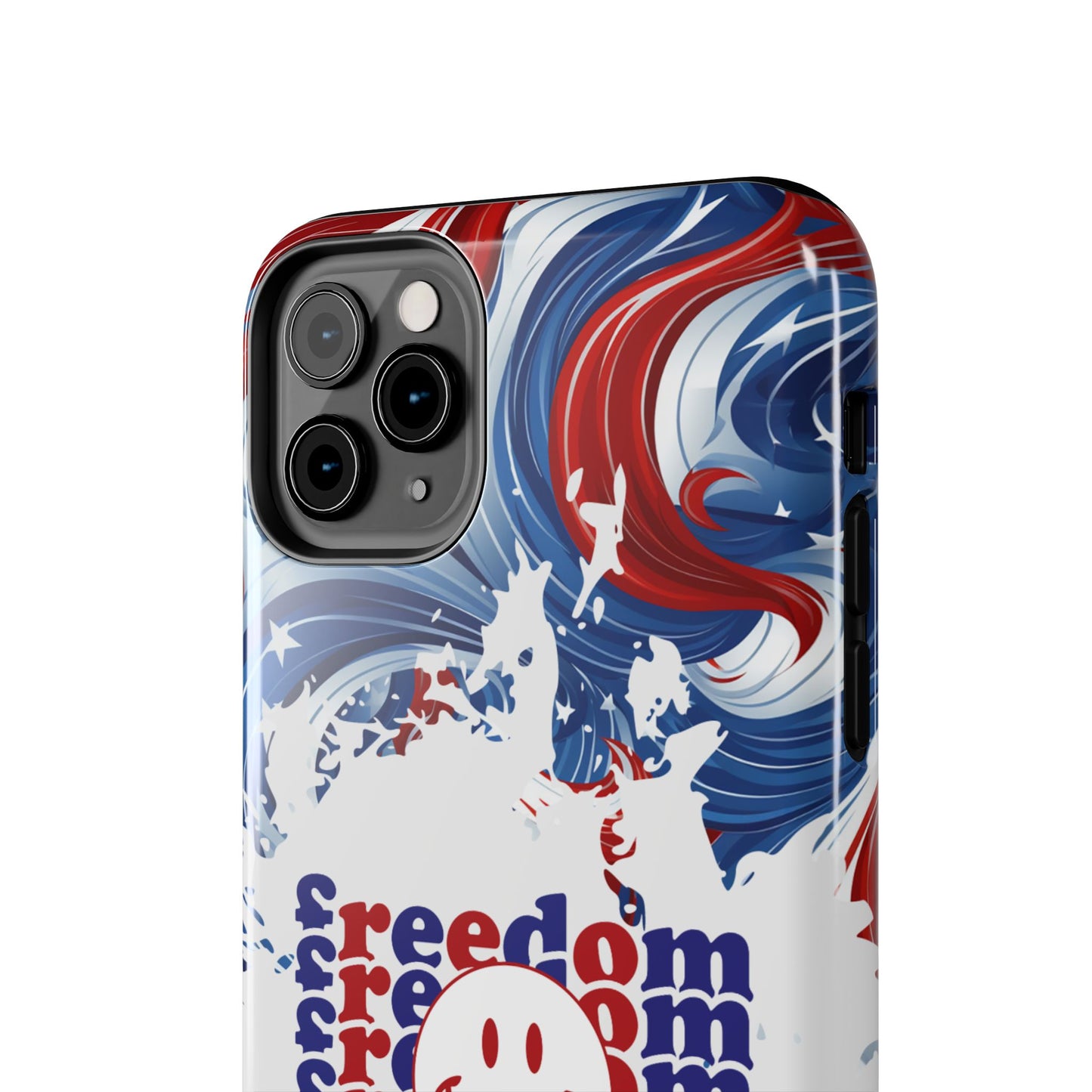 Freedom 4th of July phone case- iPhone compatible models 11-16