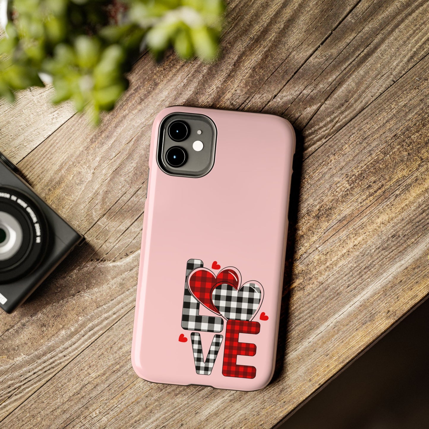 Pink LOVE-Valentines day iPhone case- Romantic & stylish design