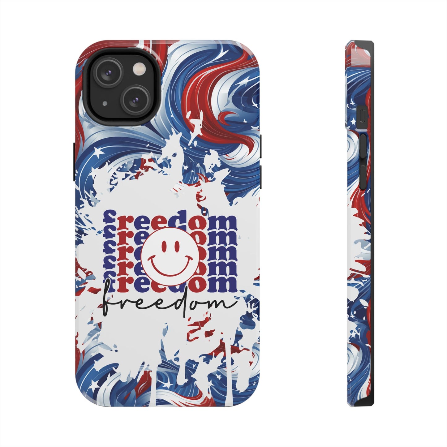 Freedom 4th of July phone case- iPhone compatible models 11-16