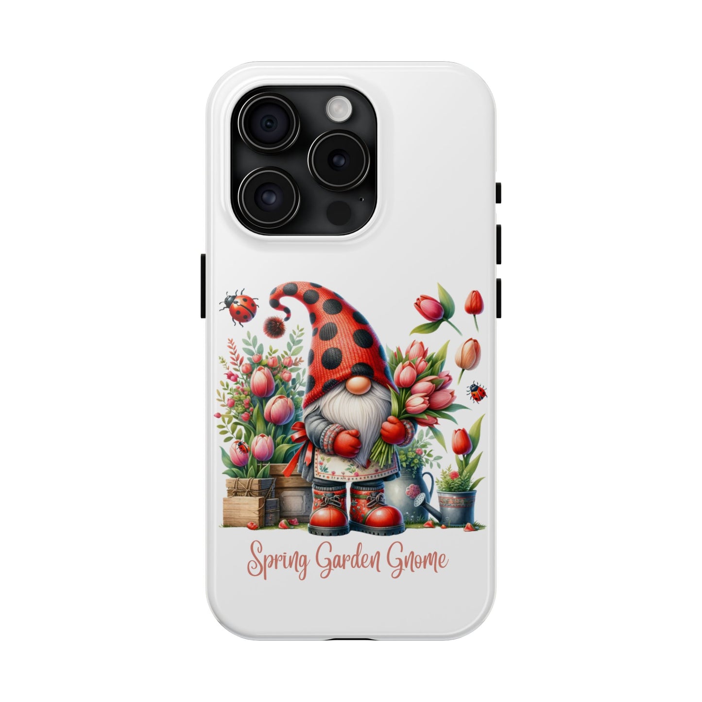 Spring garden Gnome Phone Case for iPhones