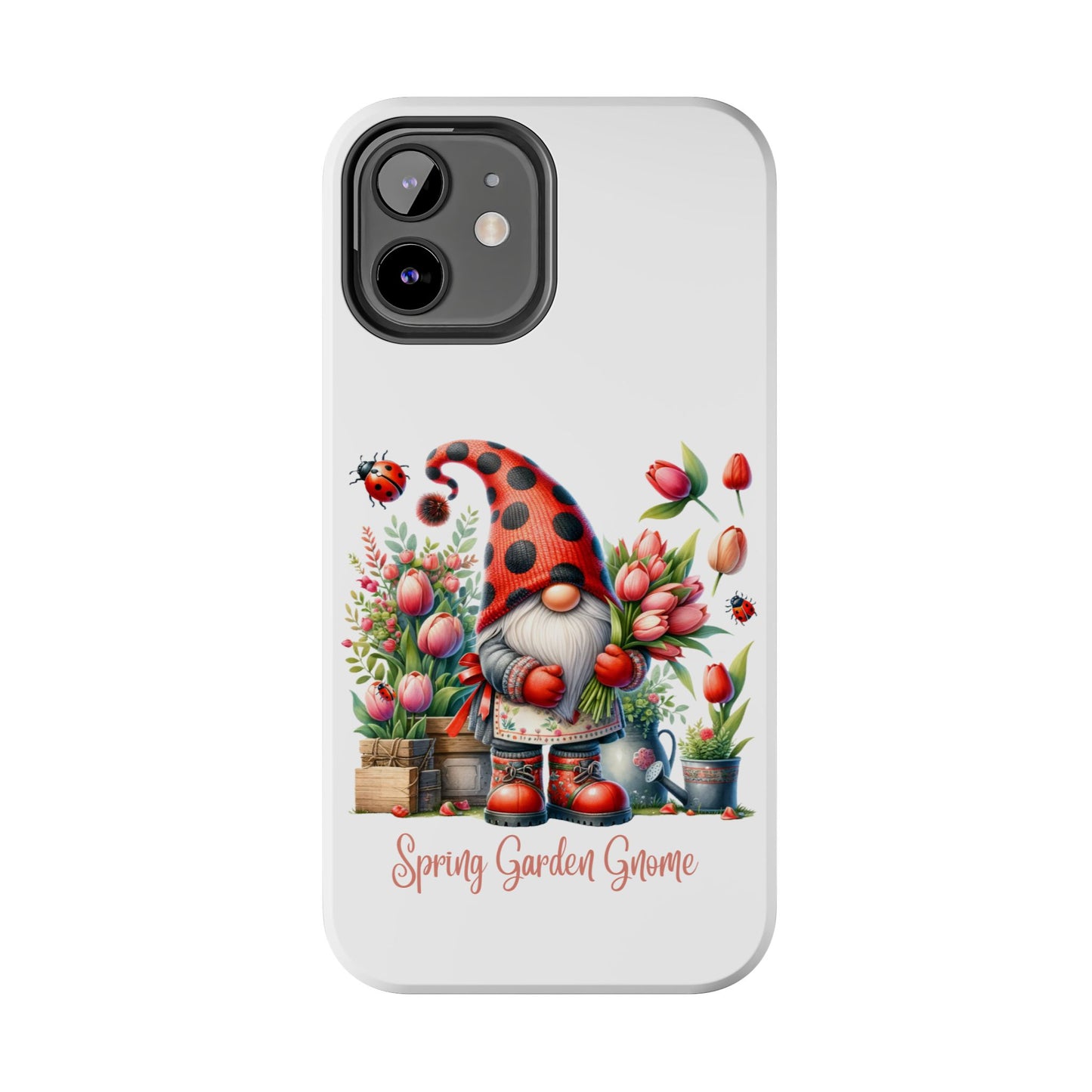 Spring garden Gnome Phone Case for iPhones