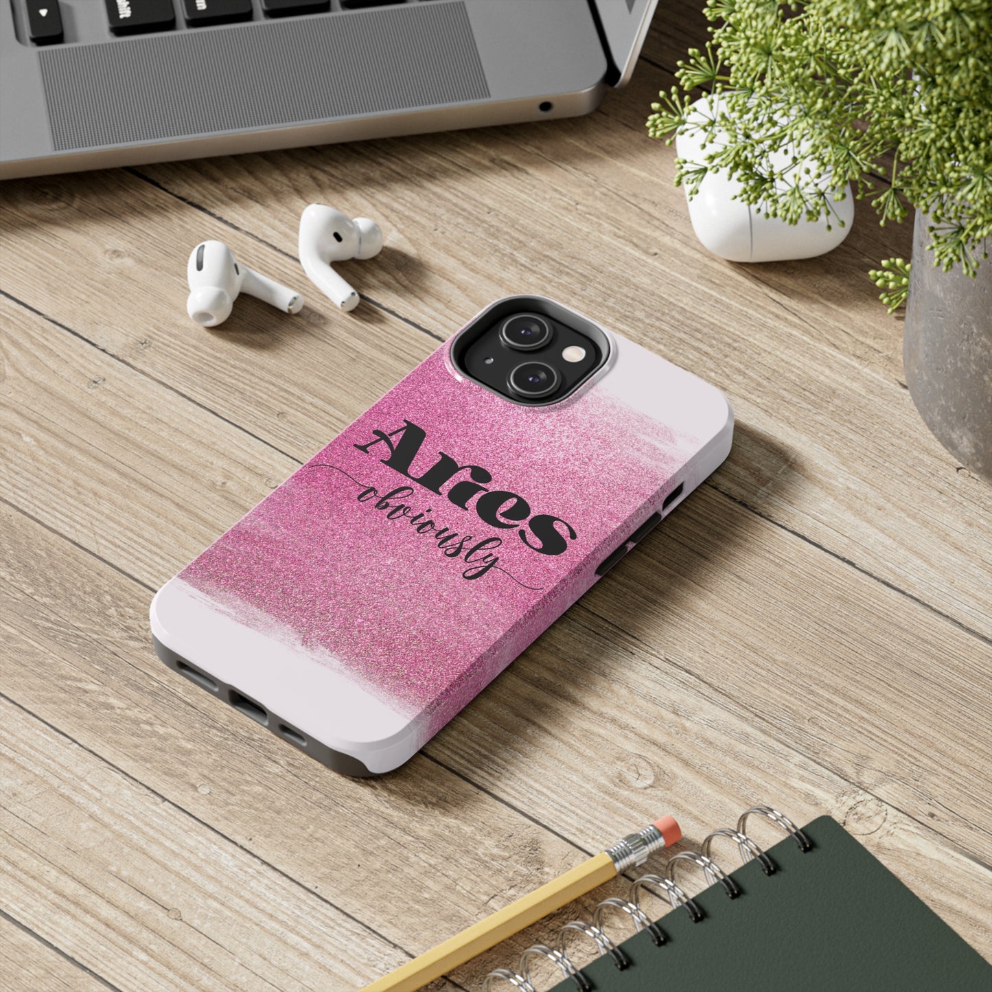 Aries pink custom iPhone case custom cover iPhone 15 accessories