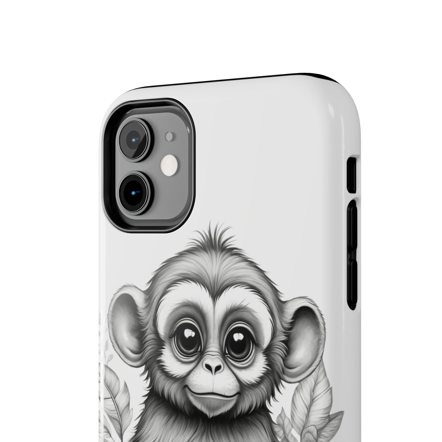 Monkey sketch art phone case iPhone accessories