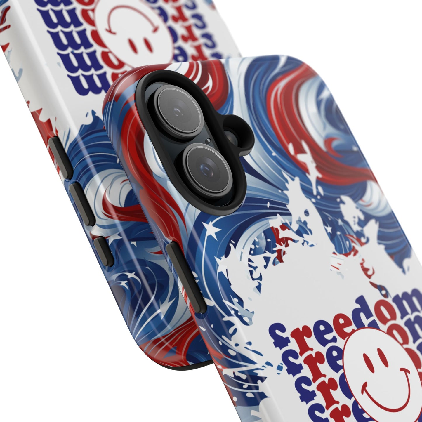 Freedom 4th of July phone case- iPhone compatible models 11-16