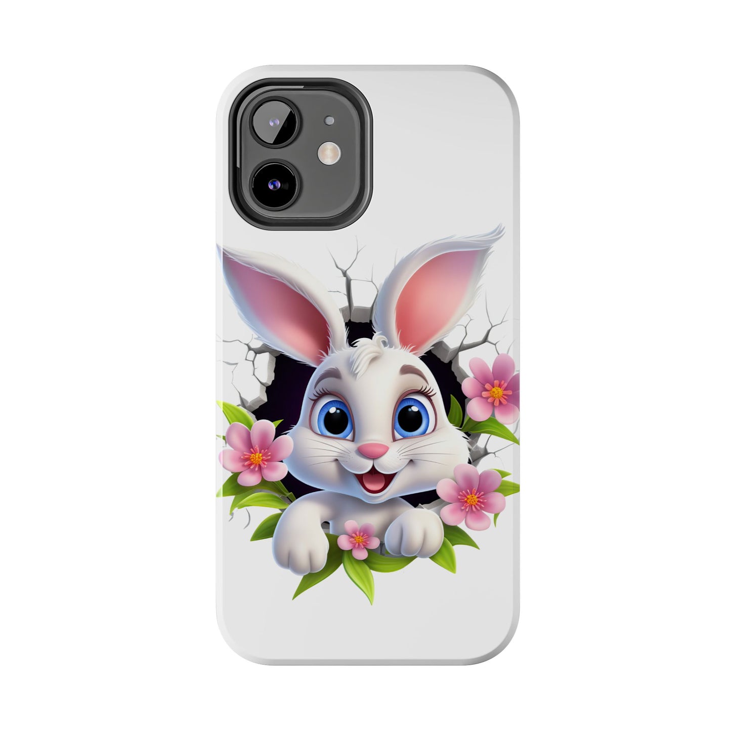 Spring Easter bunny Phone Case compatible with iPhone