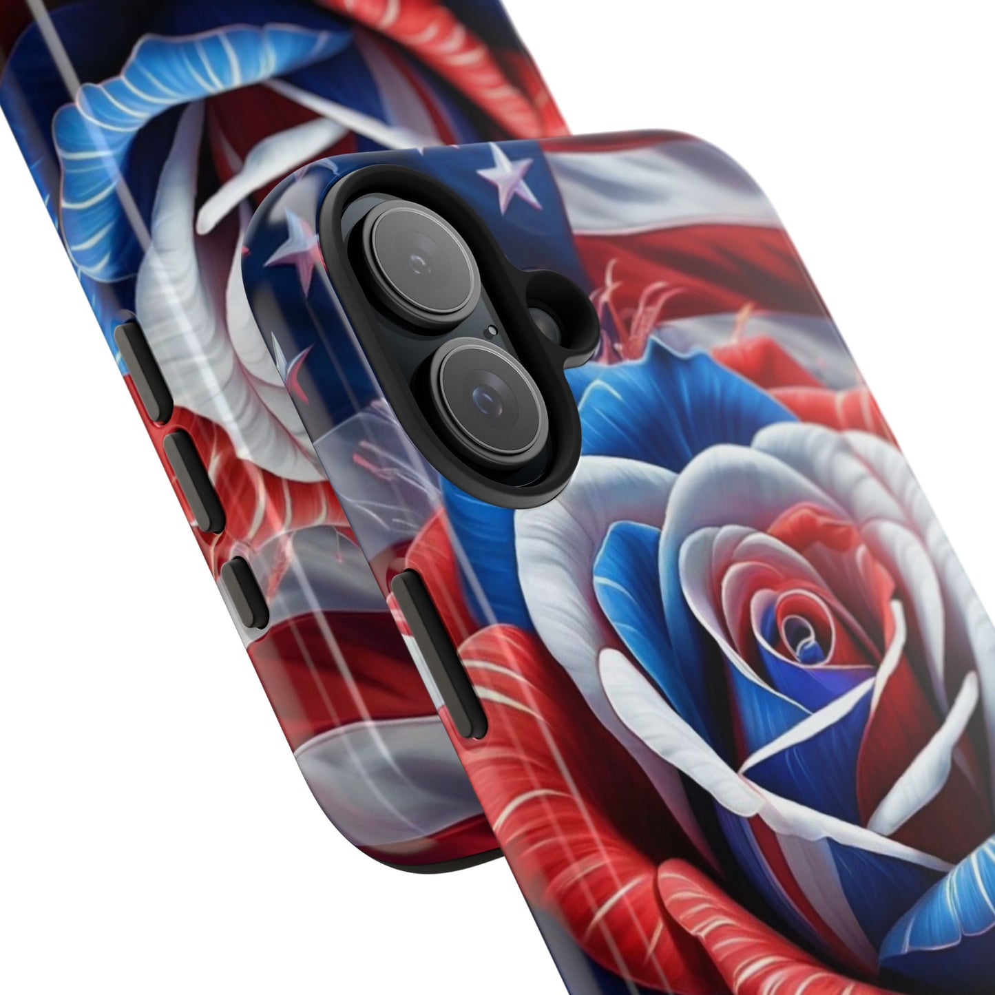 Freedom Rose patriotic Phone Case iPhone compatible models 11-16