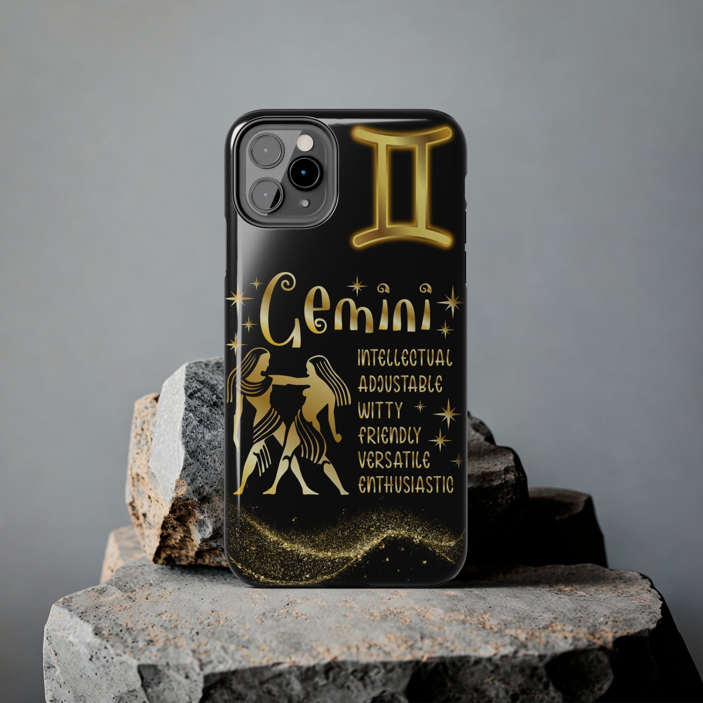 Gemini traits Tough iPhone Case iPhone 15 accessories