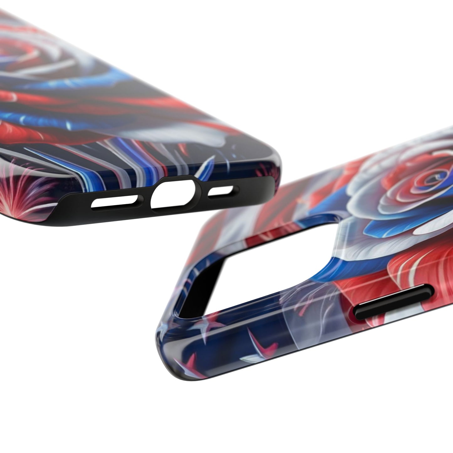 Freedom Rose patriotic Phone Case iPhone compatible models 11-16