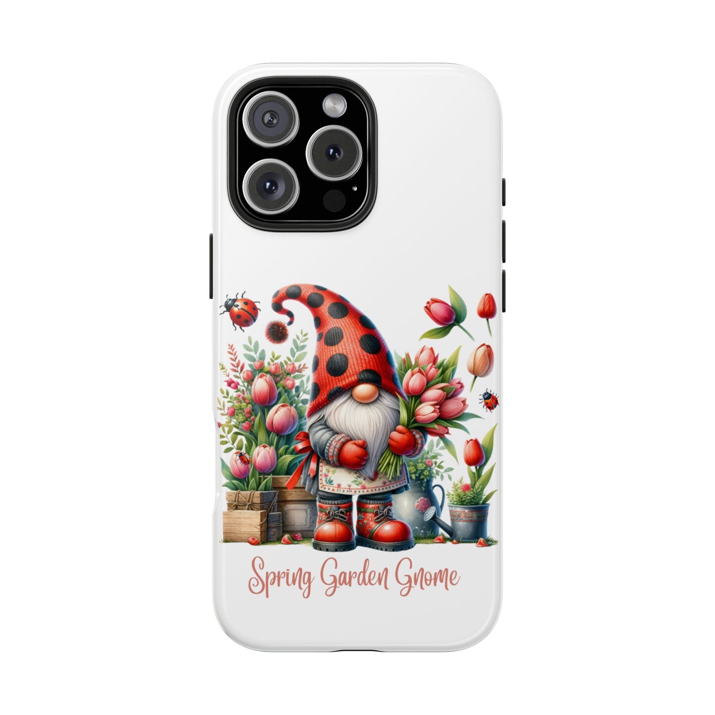 Spring garden Gnome Phone Case for iPhones