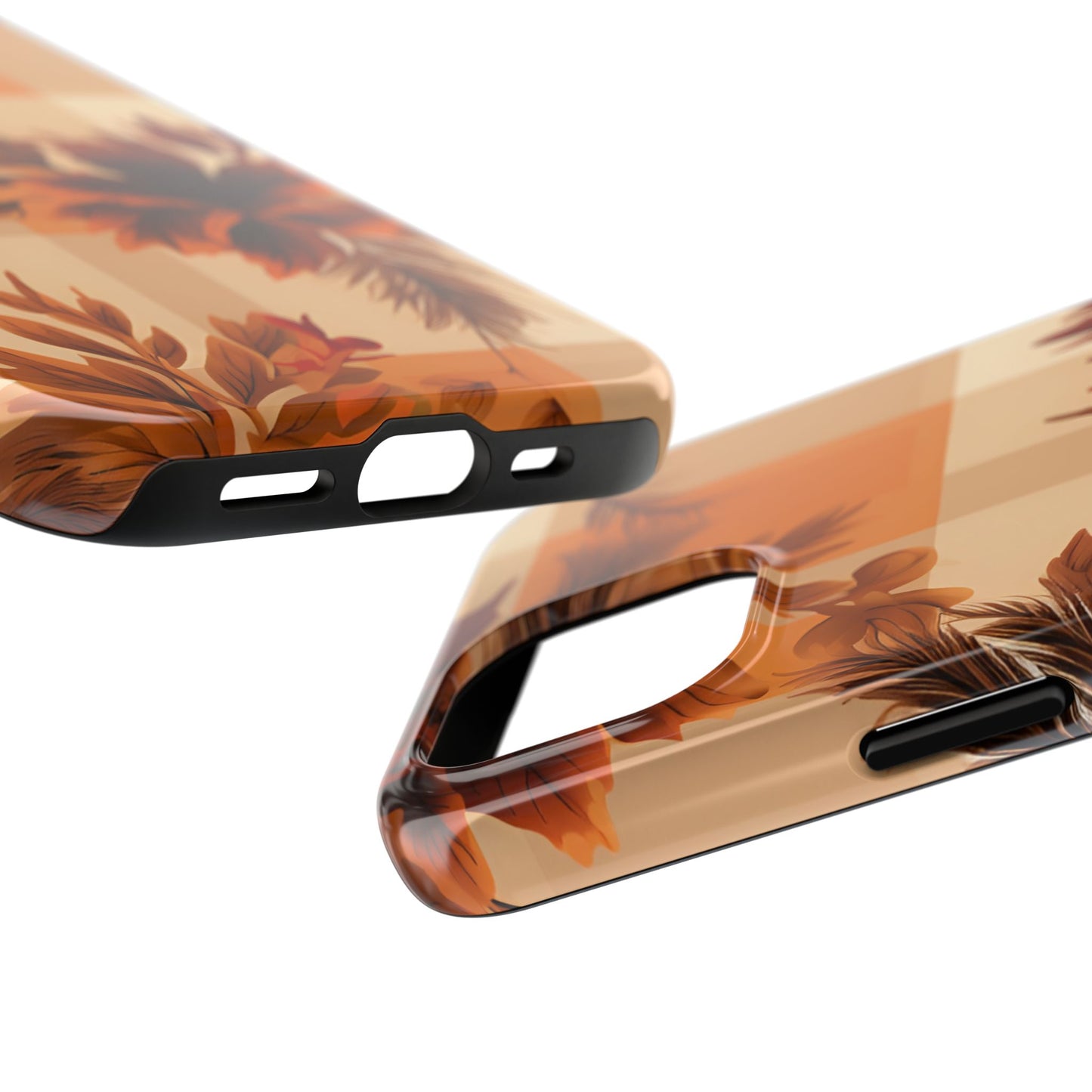 Fall pattern iPhone 16 Case, Fall iPhone Cover, Festive Holiday Accessory, Cute fall Phone Protector, seasonal Tech