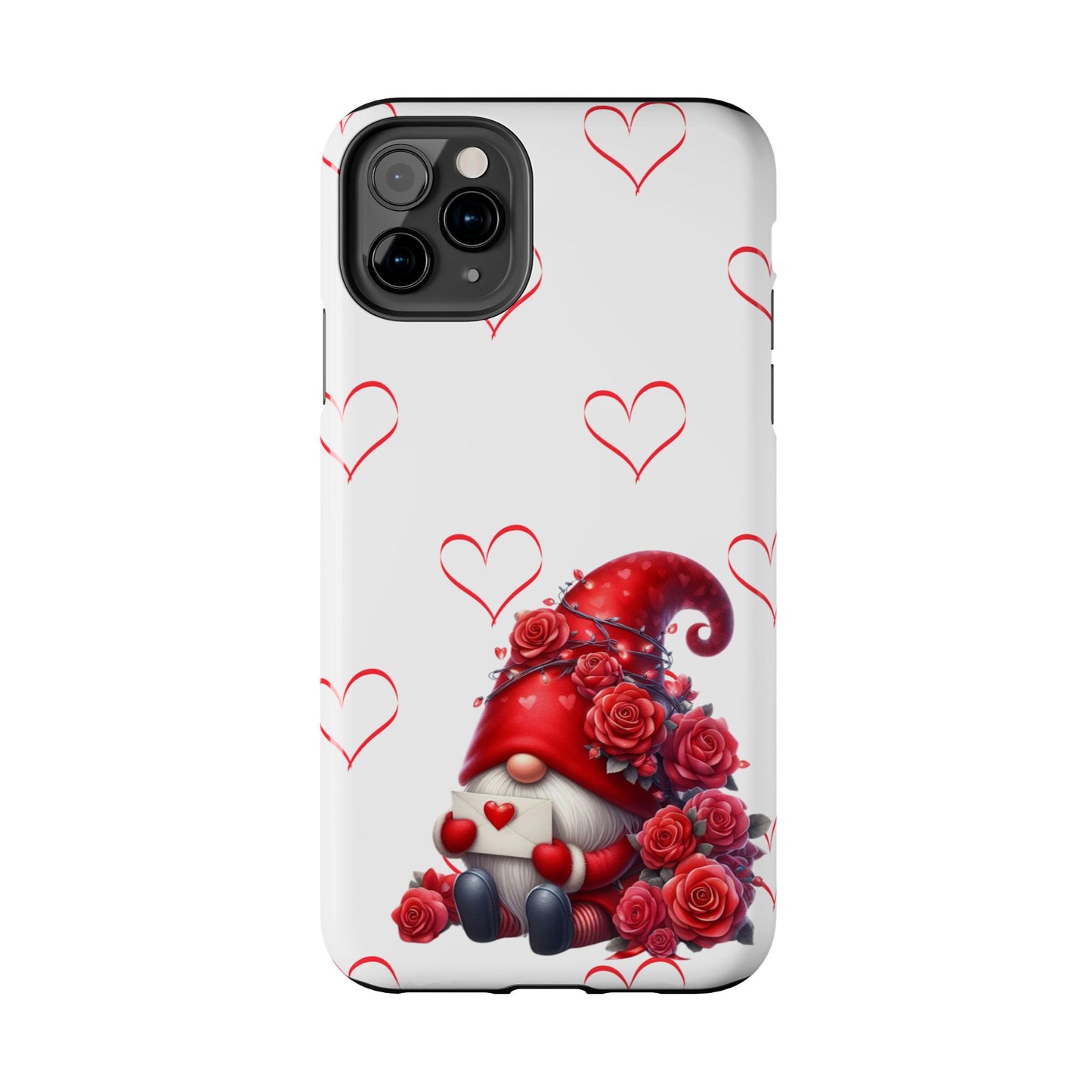 Love letter Gnome-Valentines day iPhone case- Romantic & stylish design