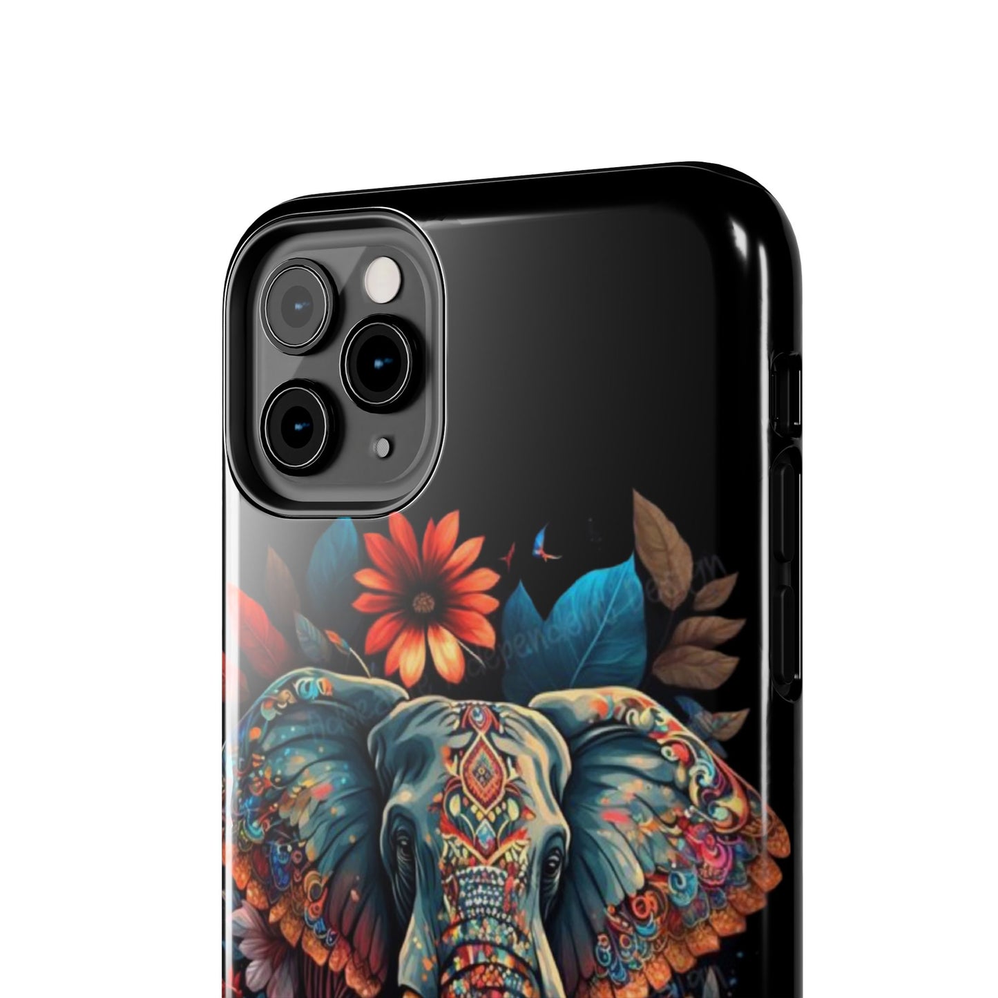 Autumn Elephant Bliss unique phone case- iPhone compatible