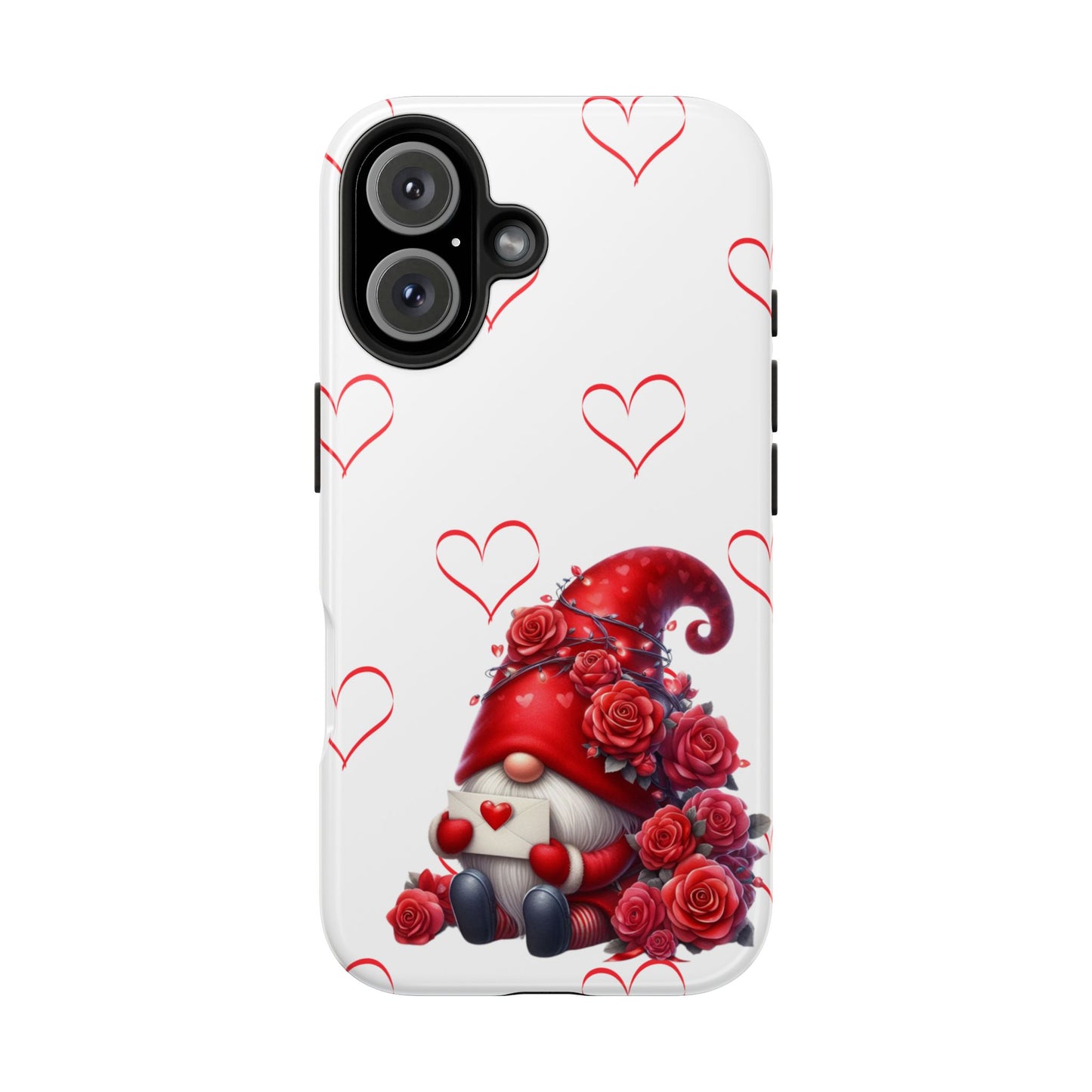 Love letter Gnome-Valentines day iPhone case- Romantic & stylish design