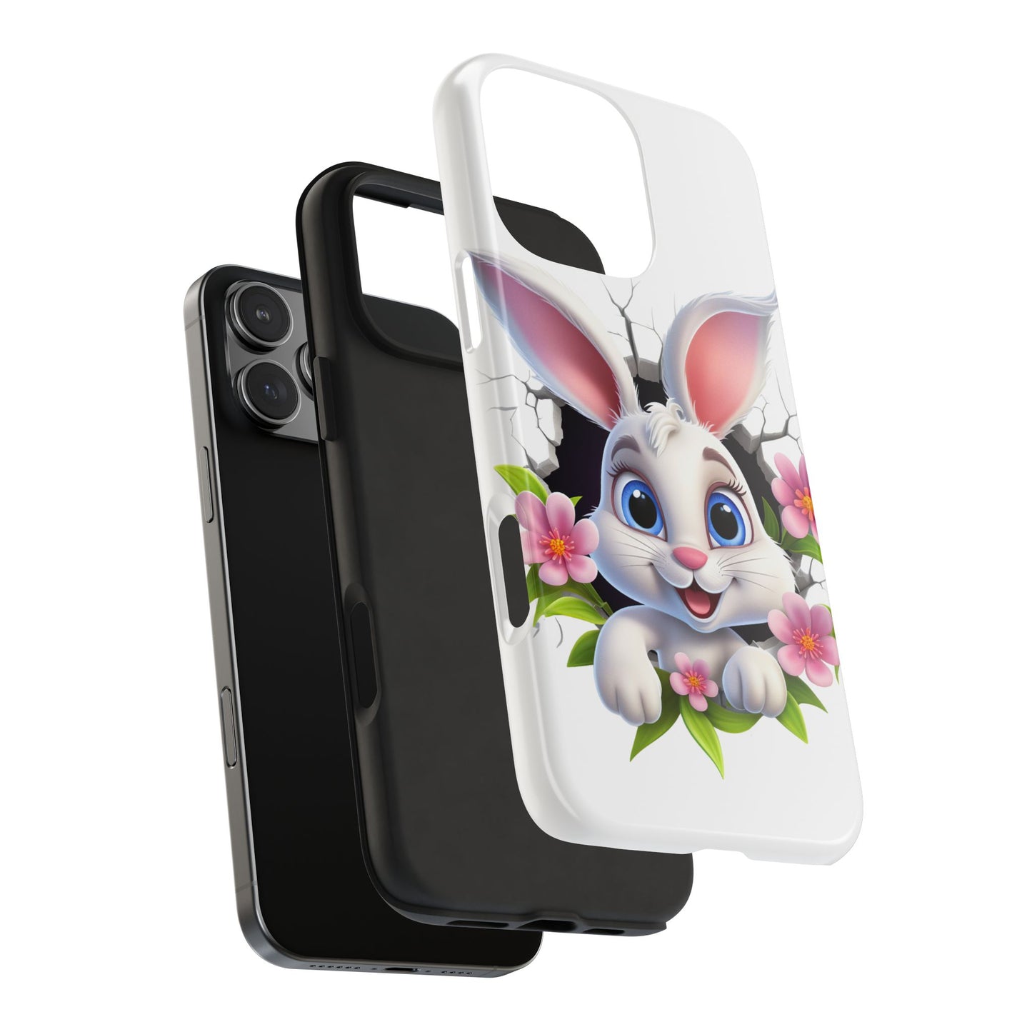 Spring Easter bunny Phone Case compatible with iPhone