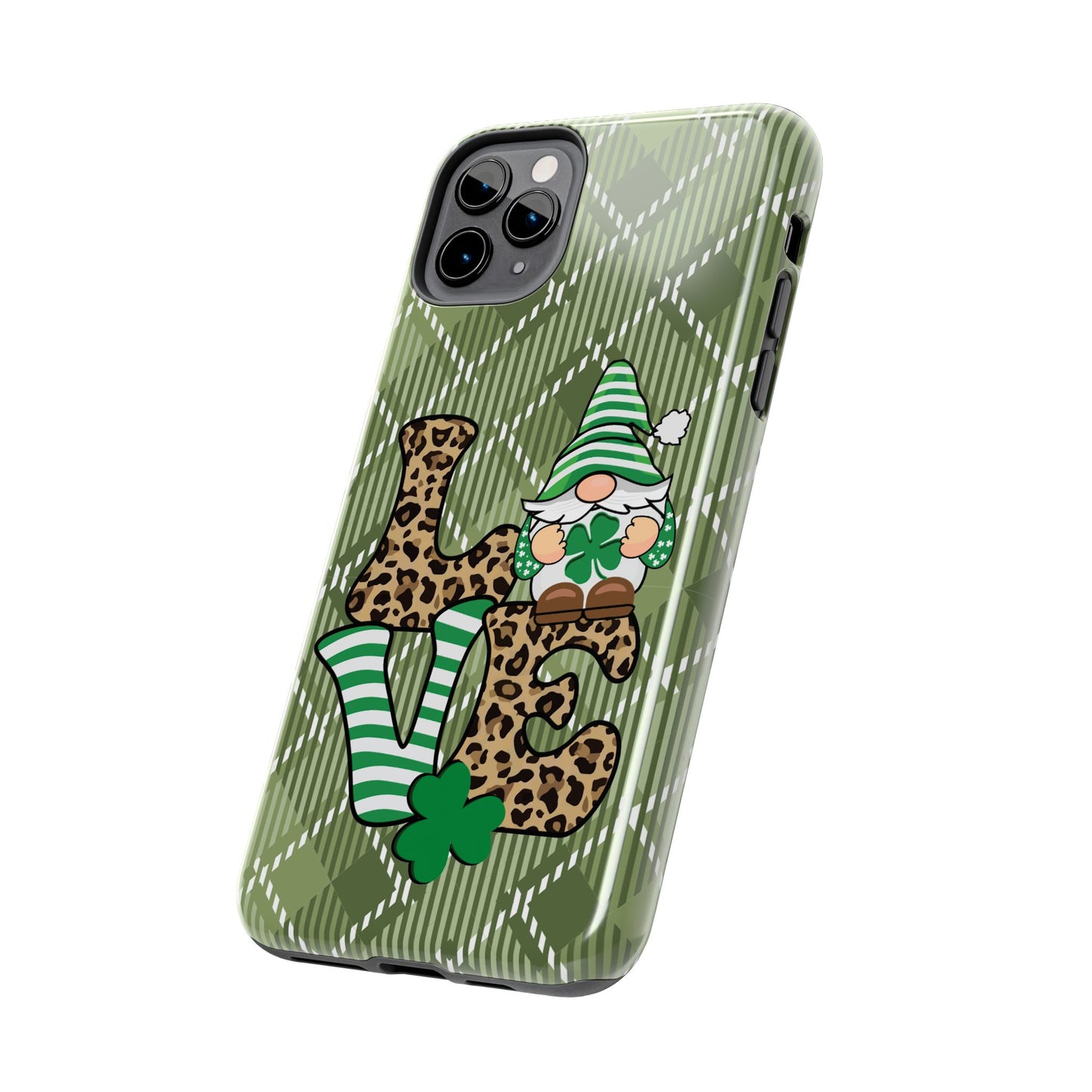 Cute St. patty's day-Gnome Phone Case- Irish Love