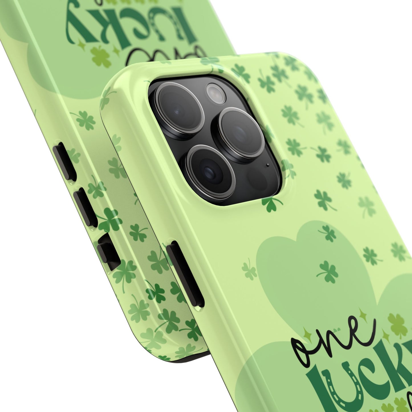 St. Patty's Phone Case- One lucky Teacher- iPhone compatible
