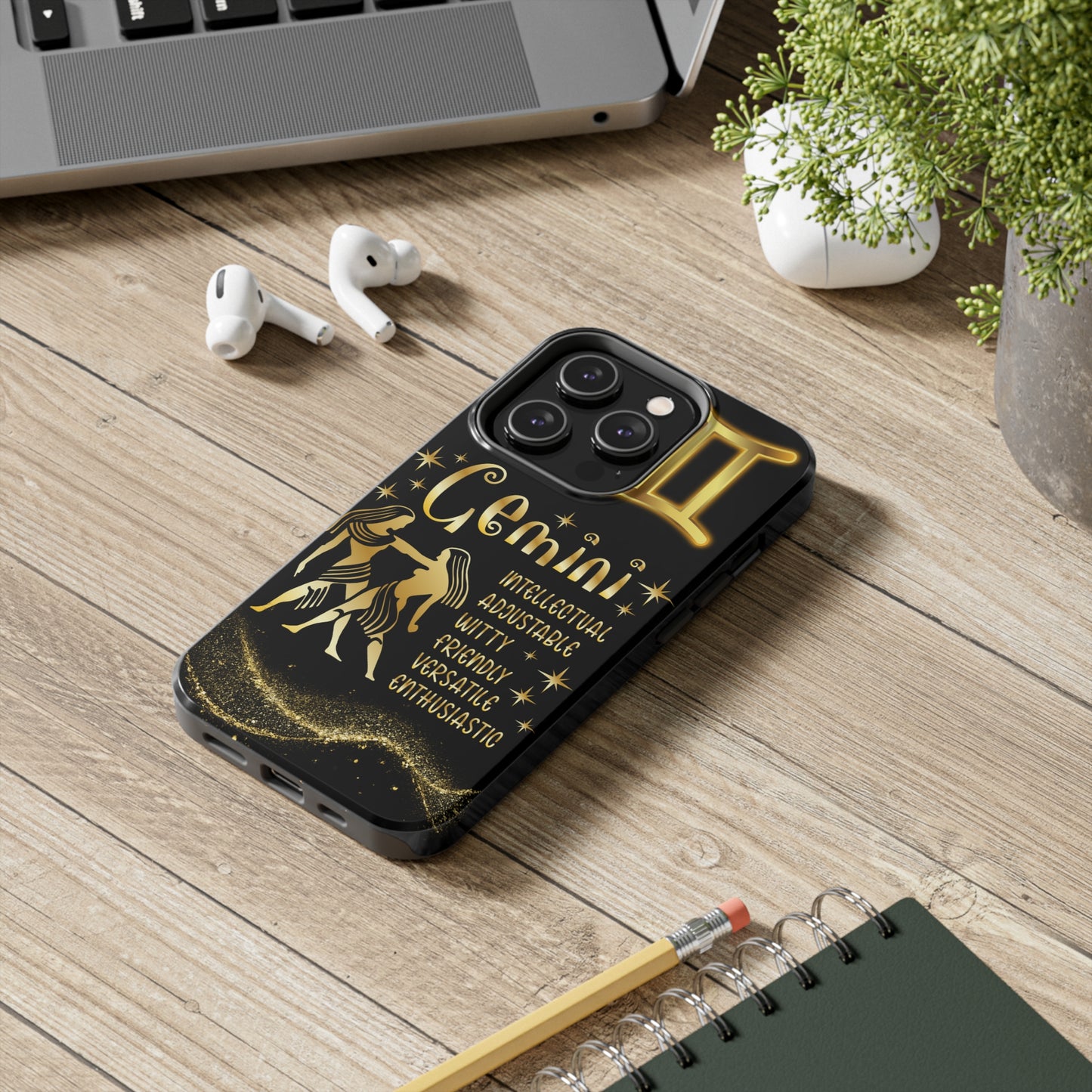 Gemini traits Tough iPhone Case iPhone 15 accessories