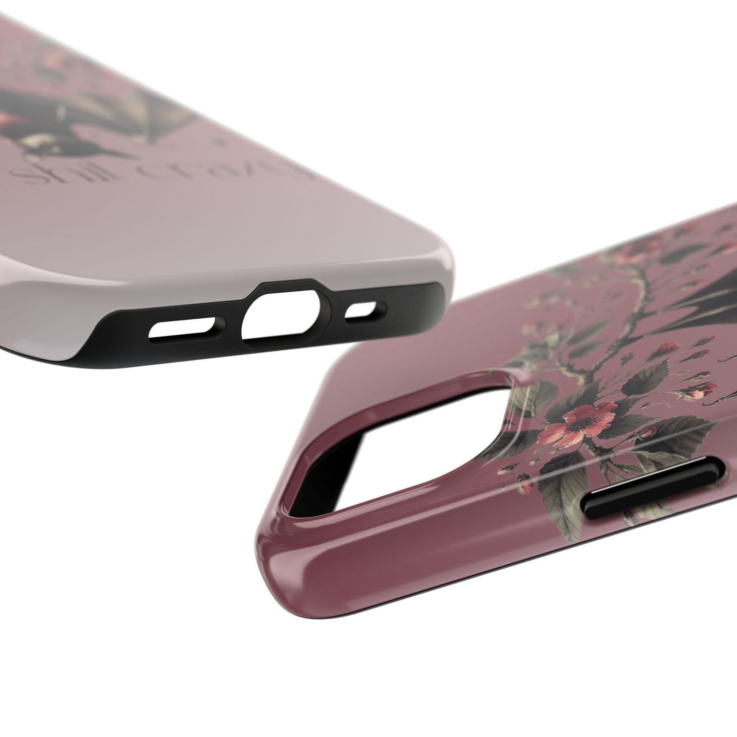 Bat shit crazy Halloween themed iPhone case Models 11-15