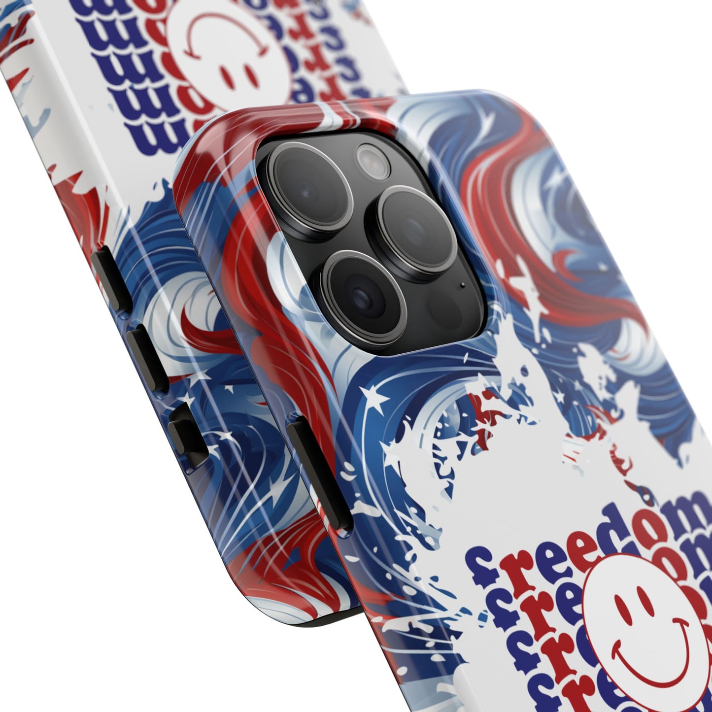 Freedom 4th of July phone case- iPhone compatible models 11-16