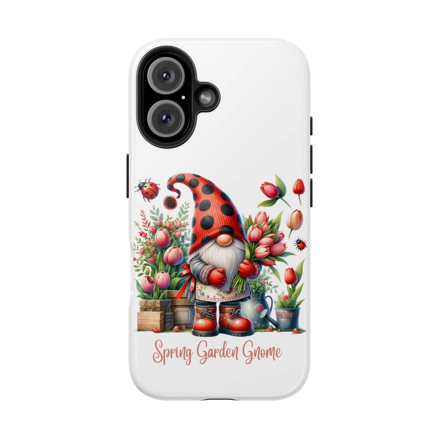 Spring garden Gnome Phone Case for iPhones