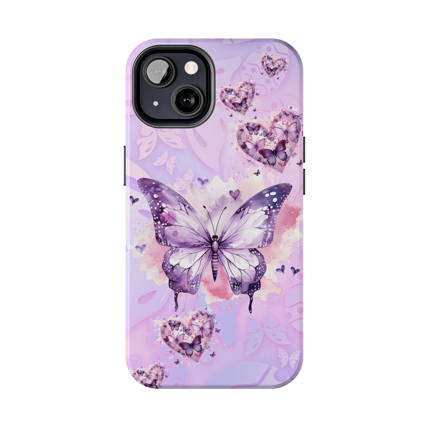 Purple butterfly bliss Phone Case iPhone compatible
