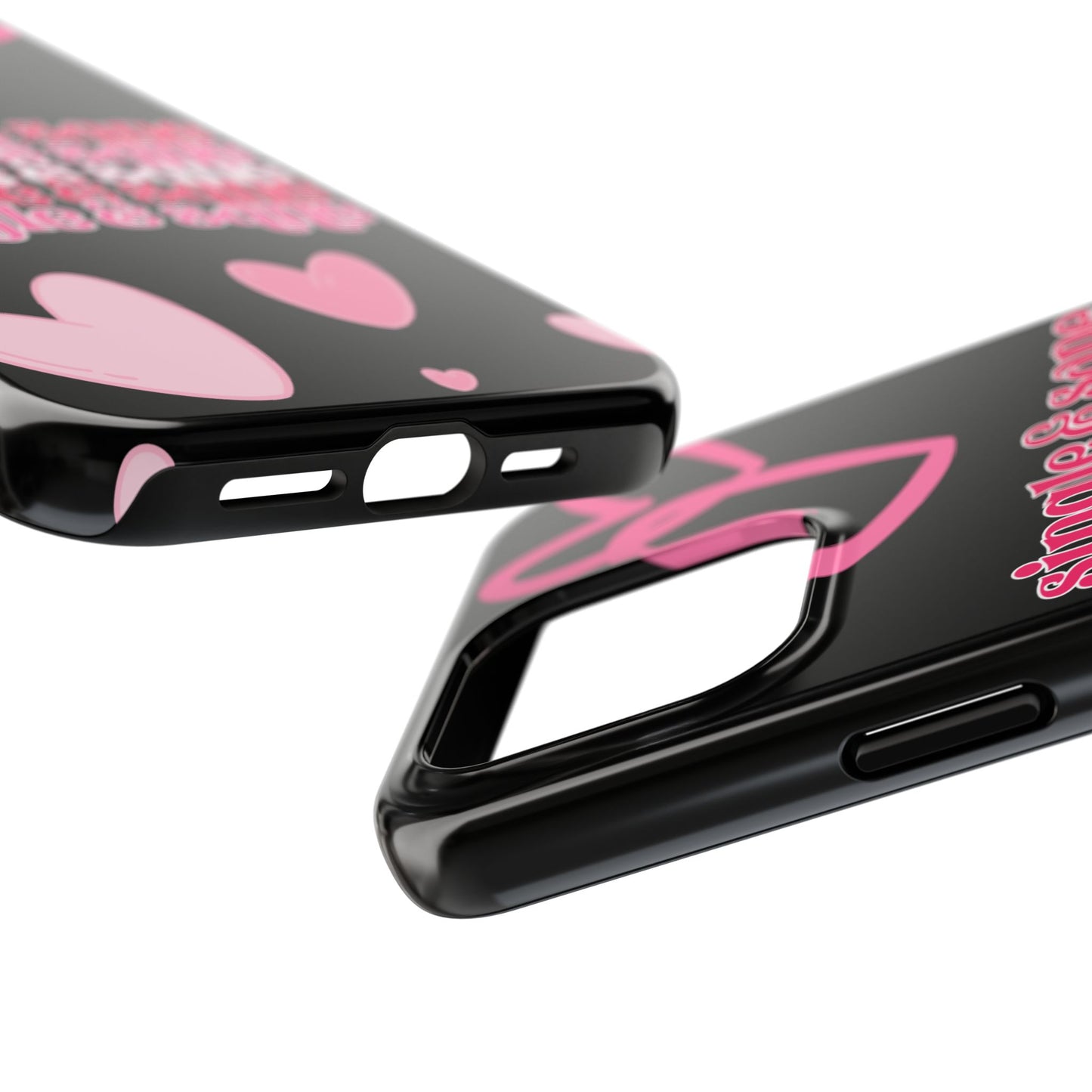 Single and sane-Valentines day iPhone case- fun & stylish design
