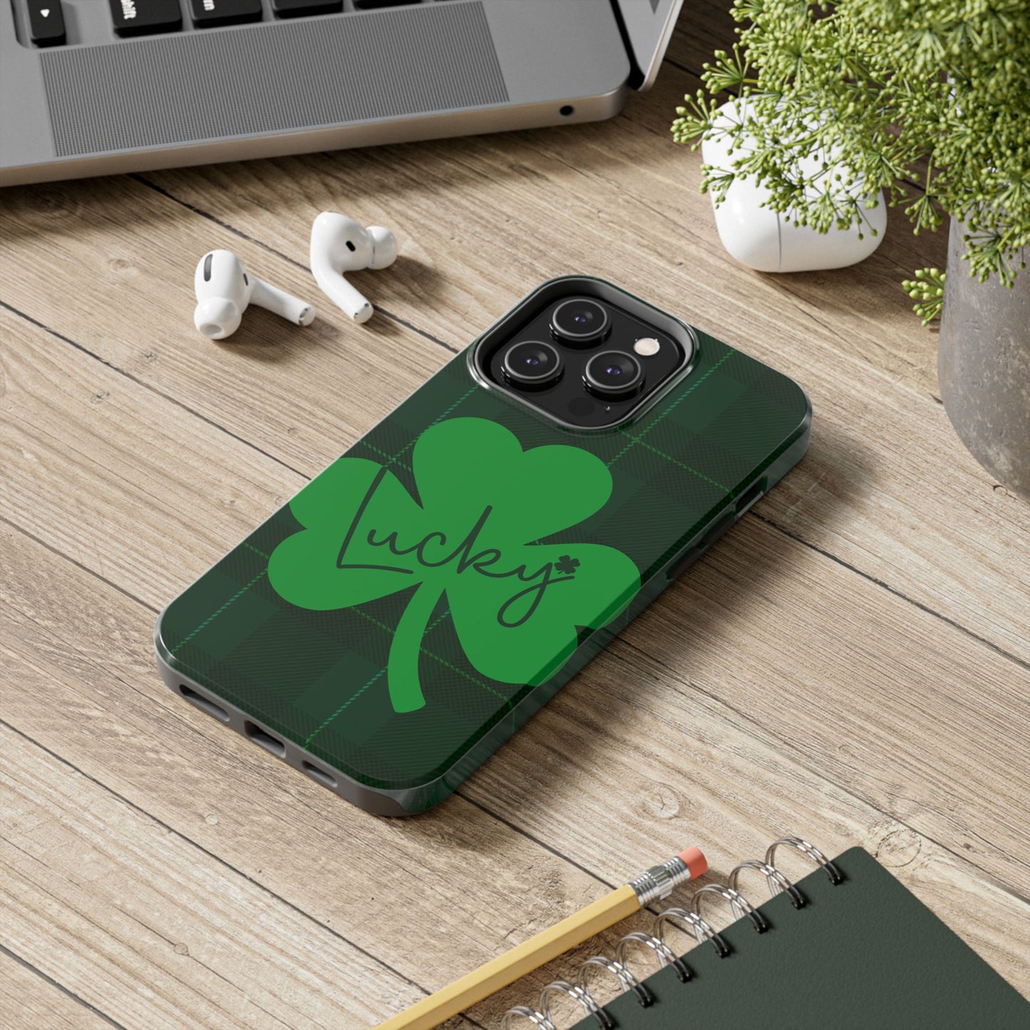 St. Patty's Phone Case- LUCKY- iPhone compatible