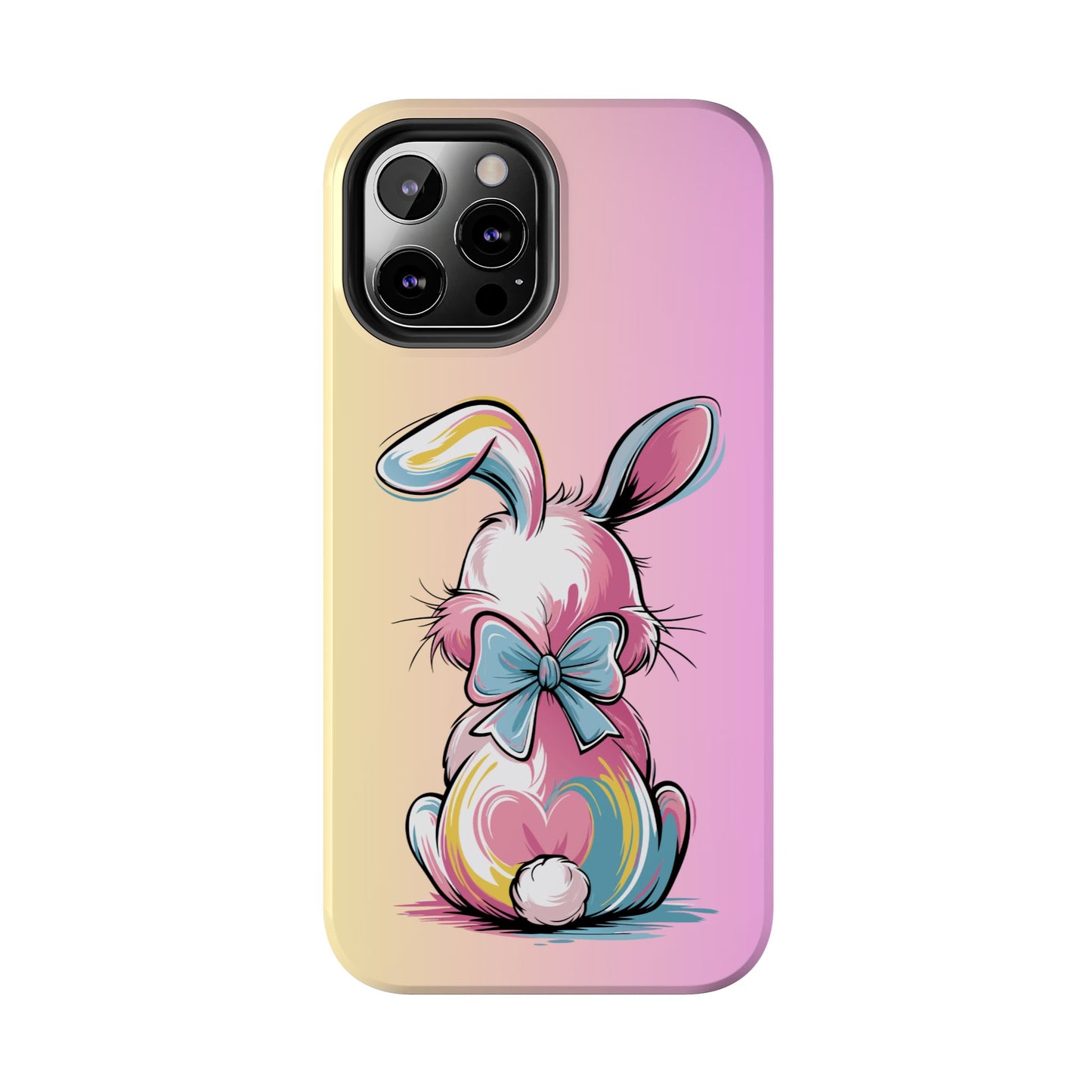 Pastel cotton tail Spring Phone Case iPhone compatible