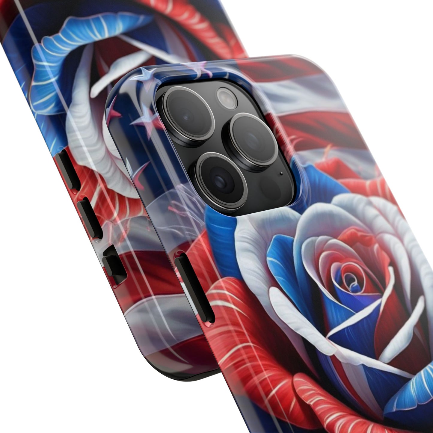 Freedom Rose patriotic Phone Case iPhone compatible models 11-16
