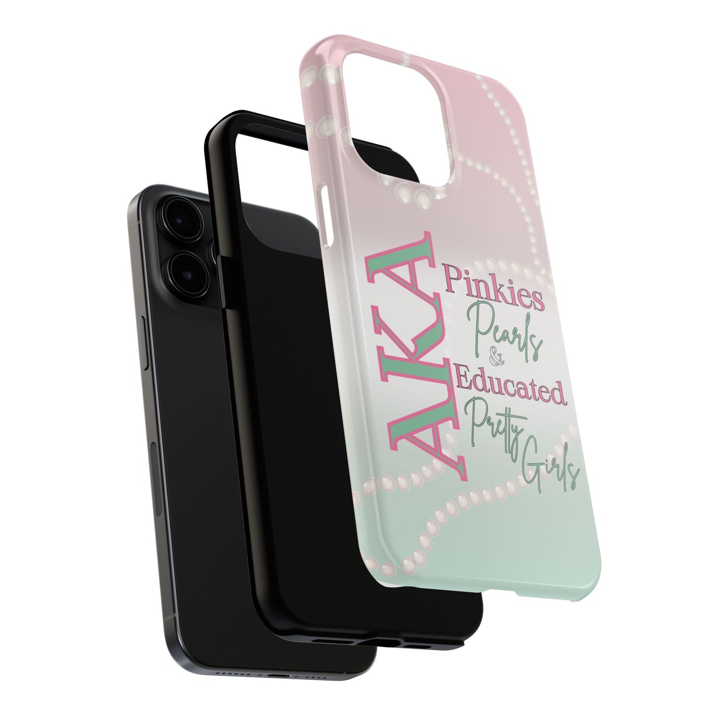 AKA Sorority Sister custom Phone Case – Pinkies, Pearls & Pretty Girls