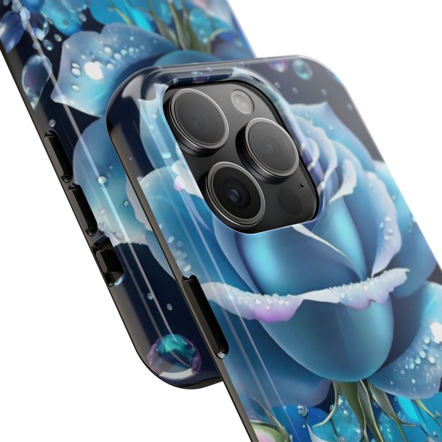 Rose drop, floral iPhone Cover, flower Accessory, Cute Phone Protector, seasonal Tech