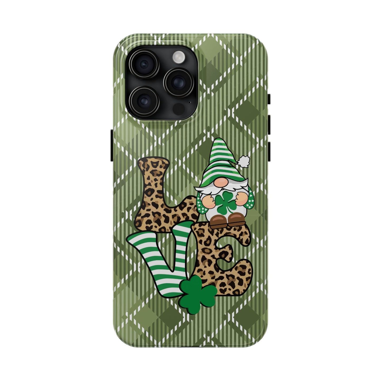 Cute St. patty's day-Gnome Phone Case- Irish Love