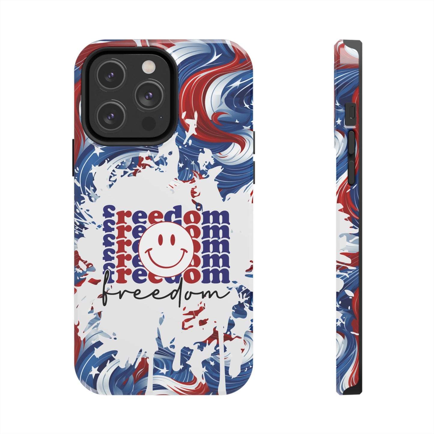Freedom 4th of July phone case- iPhone compatible models 11-16